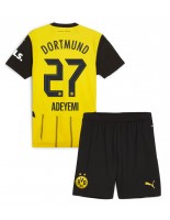 Borussia Dortmund Karim Adeyemi #27 Domácí dres pro děti 2024-25 Krátký Rukáv (+ trenýrky)